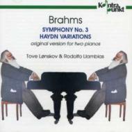UPC 0716043214822 Brahms ブラームス / Piano Duo sym.3, Haydn Variations: Lonskov, Llambias P 輸入盤 CD・DVD 画像