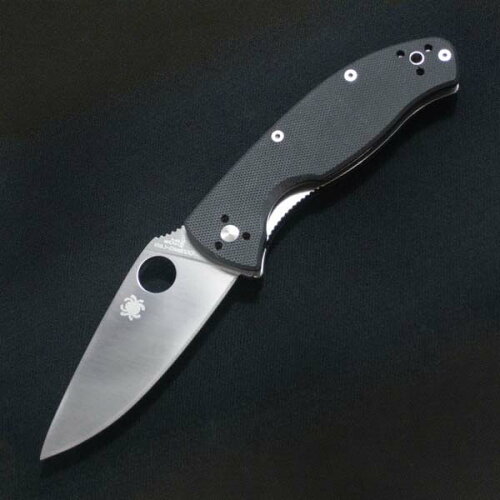 UPC 0716104008612 Spyderco スパイダルコ/Tenacious テネイシャス 直刃 C112GP И 登山キャンプに折りたたみ式アウトドアナイフ/g1032/ ホビー 画像