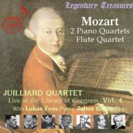 UPC 0723721228750 Mozart モーツァルト / Piano Quartet, 1, 2, : L.foss P Juilliard Sq +flute Quartet, 1, : Julius Baker Fl 輸入盤 CD・DVD 画像