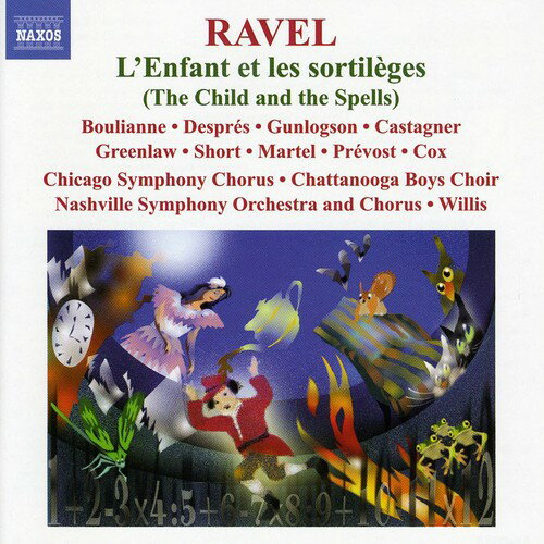 UPC 0730099021579 L’Enfant Et Les Sortileges MauriceRavel 作曲 ,AlastairWillis 指揮 ,JulieBou CD・DVD 画像