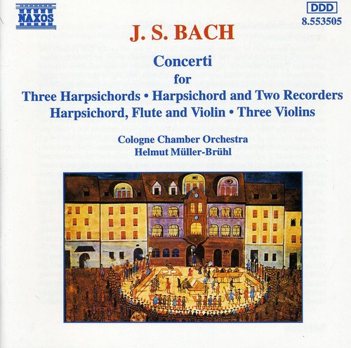 UPC 0730099450522 Concerti for Harpsichord Flute & Violin / Vienna Philharmonic Orchestra CD・DVD 画像