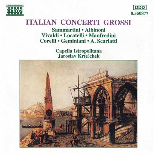 UPC 0730099587723 Italian Concerti Grossi / Krechek CD・DVD 画像