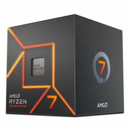 UPC 0730143314497 AMD Ryzen7 7700 With Wraith Prism Cooler 100-100000592BOX パソコン・周辺機器 画像