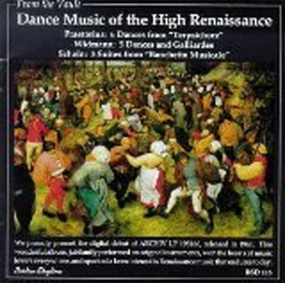 UPC 0730357011823 Dance Music of the High Renaissance / Collegium Terpsichore CD・DVD 画像