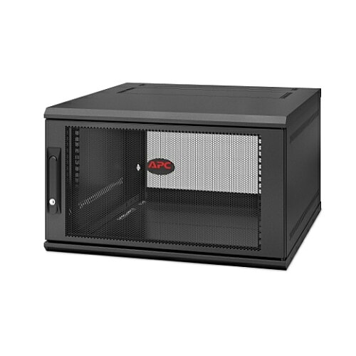 UPC 0731304402701 シュナイダーエレクトリック AR106SH6 NetShelter WX 6U Single Hinged Wall-mount Enclosure 600mm Deep パソコン・周辺機器 画像