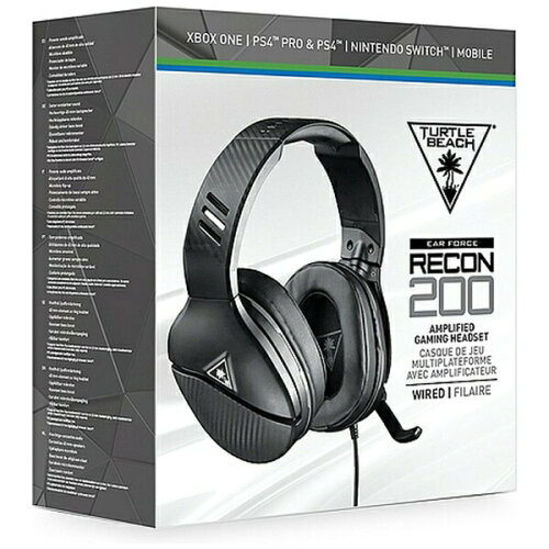 UPC 0731855032006 VOYETRA TURTLE BEACH RECON 200 BLACK ヘッドセット パソコン・周辺機器 画像