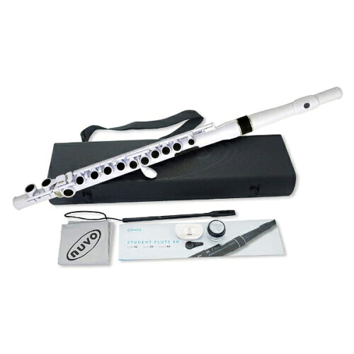 UPC 0735850173115 STUFLU WHBK N230SFWB ヌーボ NUVO Flute2.0 スチューデントフルート ホワイト＋ブラック Student Flute 楽器・音響機器 画像