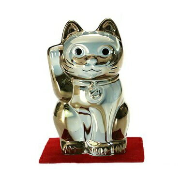 UPC 0736415775454 バカラ Baccart Baccarat フィギュア オーナメント 招き猫 ゴールド 2612997 並行輸入品 インテリア・寝具・収納 画像