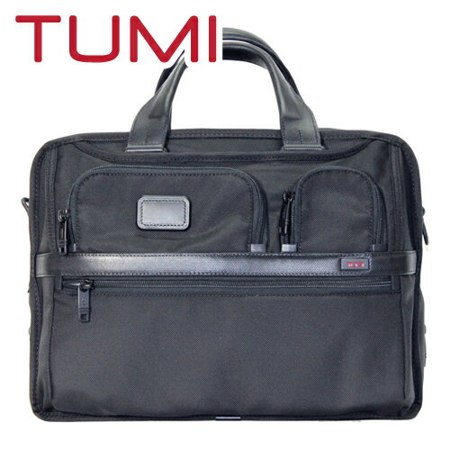 UPC 0742315218335 Tumi トゥミ Alpha 2 エクスパンダブル オーガナイザー コンピューター ブリーフ ブラック バッグ・小物・ブランド雑貨 画像