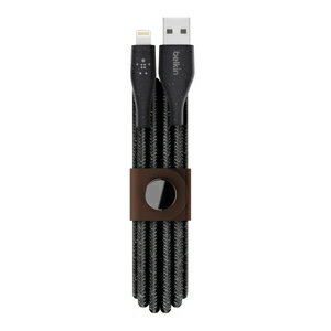 UPC 0745883769605 BELKIN DuraTek Plus USB-A to ライトニングケーブル F8J236BT10-BLK スマートフォン・タブレット 画像