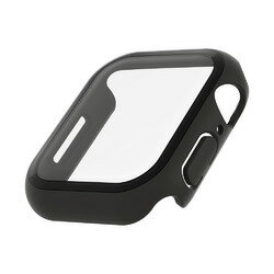 UPC 0745883841240 belkin OVG003zzBK Screen Protector + Bumper Apple Watch 保護ケース 41/ 40mm Series 7 /6 /5 /4 /SE対応 ブラック パソコン・周辺機器 画像