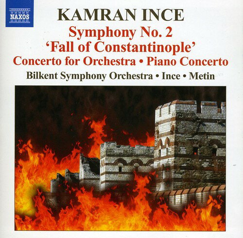 UPC 0747313255474 Symphony No． 2 ’fall of Constantinople’ Concerto F KamranInce CD・DVD 画像