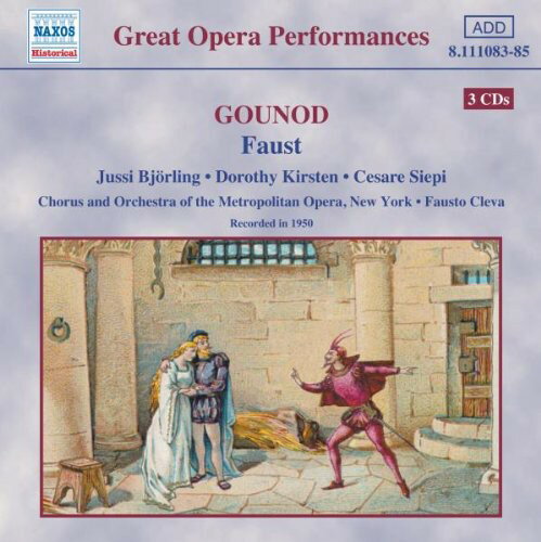 UPC 0747313308323 Gounod： Faust CharlesGounod 作曲 ,FaustoCleva 指揮 ,NewYorkMetropolitanOperaOrchestra オーケストラ CD・DVD 画像