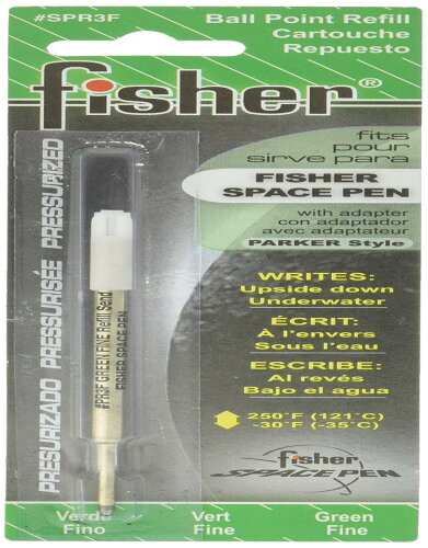 UPC 0747609111316 フィッシャー Fisher fisher ボールペン替芯 グリーン F 細字 日用品雑貨・文房具・手芸 画像