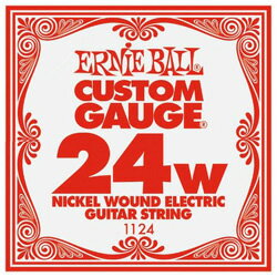 UPC 0749699111245 ERNiE BALL / Electric Nickel Wound 1124 .024 バラ弦 楽器・音響機器 画像