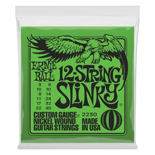 UPC 0749699122302 ERNiE BALL 12弦エレキギター弦 12-STRING SLINKY 楽器・音響機器 画像