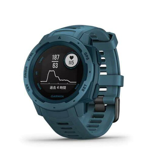 UPC 0753759231682 GARMIN スマートウォッチ INSTINCT LAKESIDE BLUE スポーツ・アウトドア 画像