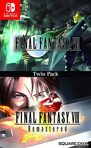 UPC 0758475143899 Final Fantasy VII & VIII Remastered Twin Pack Nintendo Switch 輸入版 テレビゲーム 画像