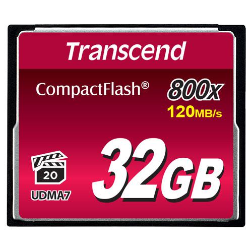 UPC 0760557830023 Transcend コンパクトフラッシュカード TS32GCF800 パソコン・周辺機器 画像
