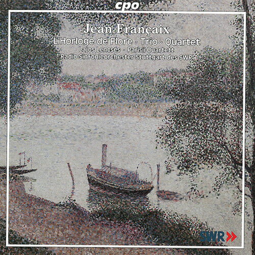 UPC 0761203977925 フランセ:花時計/イングリッシュ・ホルン、ヴァイオリン、ヴィオラとチェロのため の四重奏曲 他 アルバム 999779-2 CD・DVD 画像
