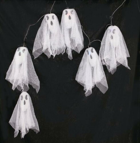 UPC 0762543855720 【ハロウィン】Color Changing String of Light-Small Ghosts ホビー 画像