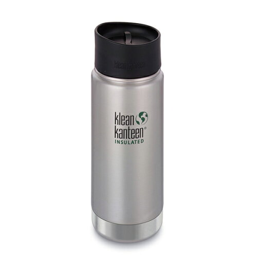 UPC 0763332037273 クリーンカンティーン Klean Kanteen ワイドインスレートボトル カフェキャップ 2.0 16oz ステンレス K16VWPCC-BS-A キッチン用品・食器・調理器具 画像