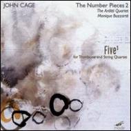 UPC 0764593007524 John Cage： The Number Pieces 2 － Five 3 JohnCage 作曲 ,TheArdittiStringQ CD・DVD 画像