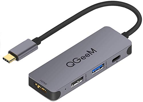 UPC 0778130868356 QGeeM USB C HUB アダプタードッキングステーション 4ポート パソコン・周辺機器 画像