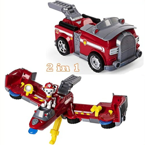 UPC 0778988680216 Paw Patrol Flip & Fly Marshall, 2-in-1 Transforming Vehicle おもちゃ 画像