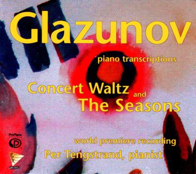 UPC 0781988003725 Glazunov グラズノフ / 四季 ピアノ独奏版 ペール・テングストランド Pf 輸入盤 CD・DVD 画像