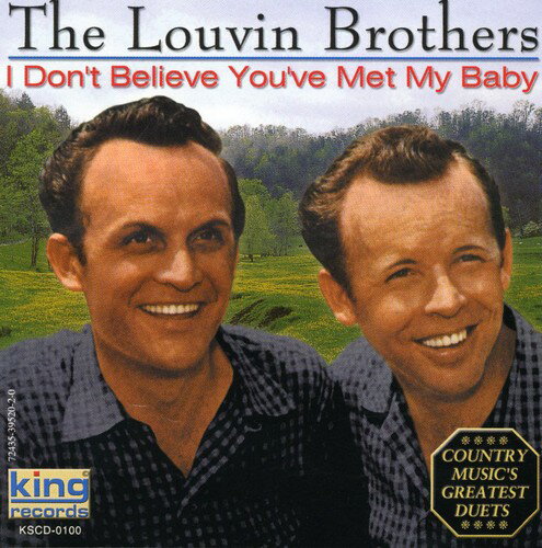 UPC 0792014010020 I Don’t Believe You’ve Met LouvinBrothers CD・DVD 画像