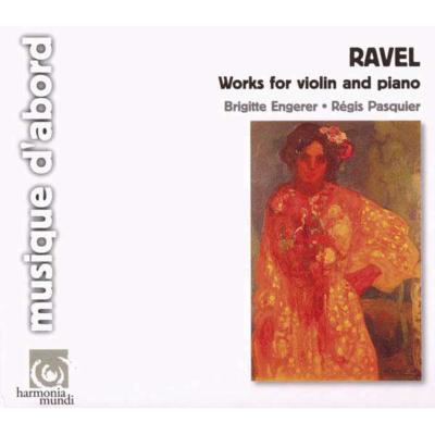 UPC 0794881869824 Ravel ラベル / ヴァイオリンとピアノのための作品集 パスキエ、エンゲラー 輸入盤 CD・DVD 画像