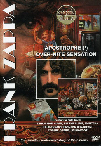 UPC 0801213012398 DVD FRANK ZAPPA / OVER-NITE SENSATION(フランク・ザッパ) CD・DVD 画像