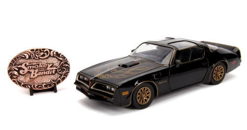 UPC 0801310309988 JADA TOYS ジャダトイズ 1/24 Smokey and The Bandit 1977 Pontiac Firebird with Replica Buckle おもちゃ 画像