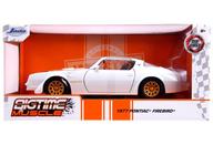 UPC 0801310316009 JADA TOYS ミニカー 1/24サイズ 1977 Pontiac Firebird Pearl White おもちゃ 画像