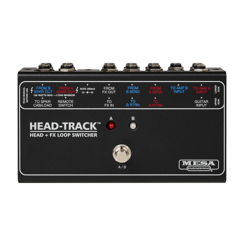 UPC 0809404004856 MESA/Boogie HEAD-TRACK Head + FX Loop Switcher アンプヘッド + エフェクトループスイッチャーK 楽器・音響機器 画像