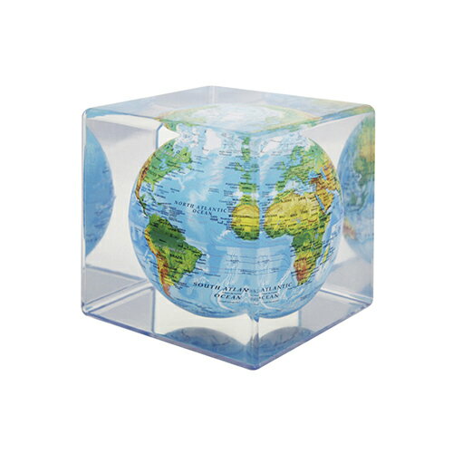 UPC 0812754021367 電源不要! ゆっくり回る不思議なエコ地球儀! MOVA Cube グローブ 12.7cm ブルーウィズリリーフ・MC5RBE 1023799 キッズ・ベビー・マタニティ 画像