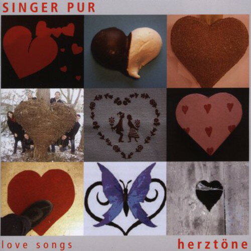 UPC 0812864017649 Herztone Love Songs SingerPur CD・DVD 画像