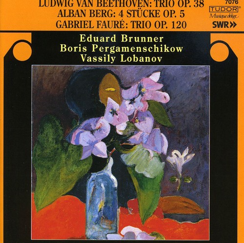 UPC 0812973010760 Trio Op．38 4 Stucke Trio Op．120 Beethoven ,Berg ,Faure CD・DVD 画像