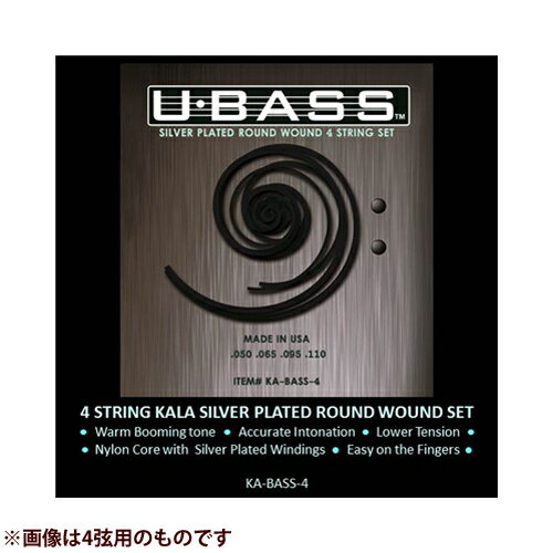 UPC 0814017020940 KA-BASS-5 カラ U-Bass用 弦 U-BASS Strings Silver Plated Round Wound 楽器・音響機器 画像