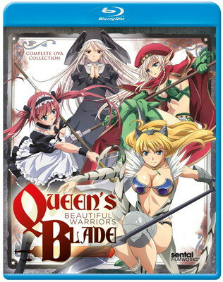 UPC 0814131016263 クイーンズブレイド OVA版 美しき闘士たち BD CD・DVD 画像