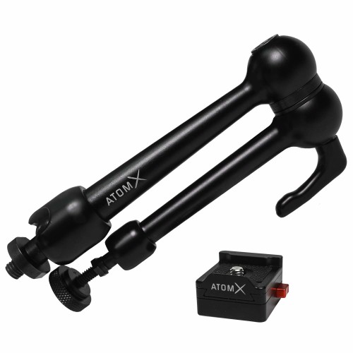 UPC 0814164021203 ATOMOS｜アトモス ATOMOS Atom X 13インチアーム、クイックリリースプレートセット ATOMXARM13 ブラック TV・オーディオ・カメラ 画像