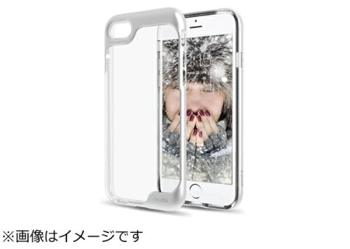 UPC 0815615021179 ビジョンネット iPhone 7用 Prism Clear Case メタリックシルバー SCPA70MS1 スマートフォン・タブレット 画像