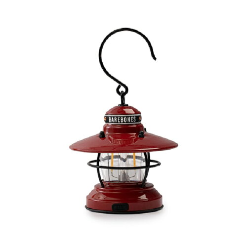 UPC 0819665012743 Barebones Living ミニエジソンランタン LED Mini Edison Lantern レッド 20230009004000 スポーツ・アウトドア 画像