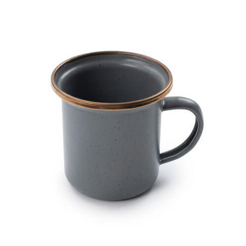 UPC 0819665013757 BAREBONES Enamel Espresso Cup Set 2個 ストーングレー スポーツ・アウトドア 画像