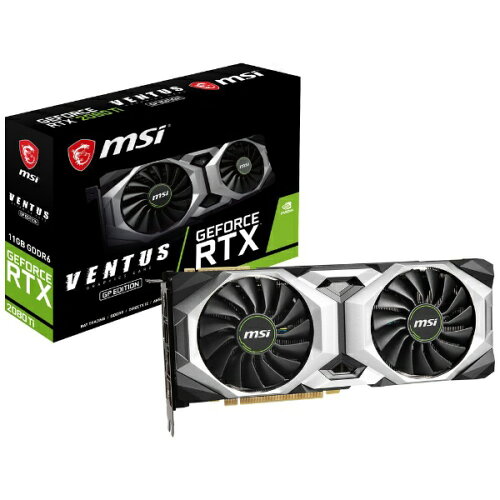 UPC 0824142185841 MSI GEFORCE RTX 2080 TI VENTUS GP パソコン・周辺機器 画像