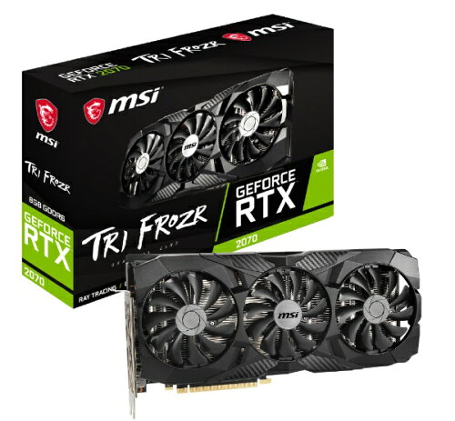 UPC 0824142201657 MSI グラフィックボード GEFORCE RTX 2070 TRI FROZR パソコン・周辺機器 画像