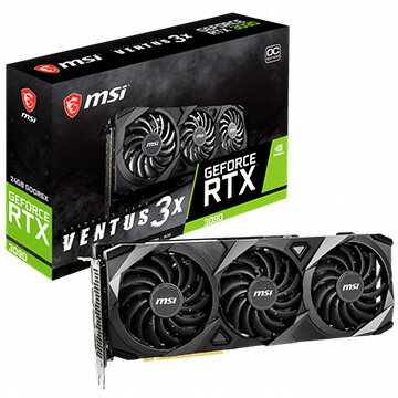 UPC 0824142228487 MSI グラフィックボード GEFORCE RTX 3090 VENTUS 3X 24G パソコン・周辺機器 画像