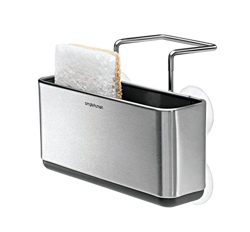 UPC 0838810011233 simplehuman シンクキャディースポンジホルダーシルバーステンレス KT1134 00154 キッチン用品・食器・調理器具 画像