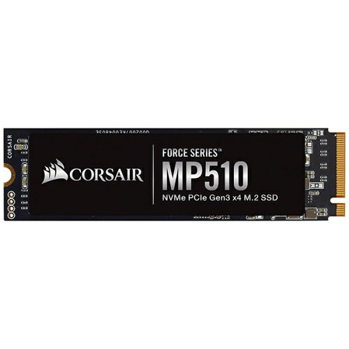 UPC 0840006622925 CORSAIR Force MP510 series NVMe PCIe M.2 SSD 4TB CSSD-F4000GBMP510 パソコン・周辺機器 画像